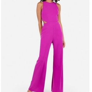 Express Pink XS Jumpsuit NWT
